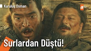 Gündüz Bey surlardan düşüyor! - @KurulusOsman 94. Bölüm