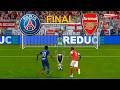 PSG Vs ARSENAL Penalty Shootout UEFA Champions League 2026 Final Simulation Pes Video Gameplay 