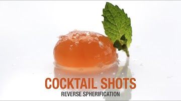 Reverse Spherification - cocktail shots!