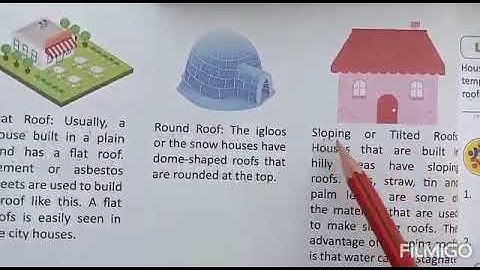 MLZS JHANSI CLASS 2 EVS Chapter 3 Our Houses Lecture 3