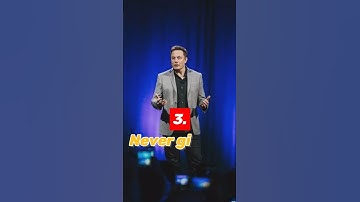 Elon musk-5 success rule of elon musk #motivation #shorts #shortvideo #viralvideo