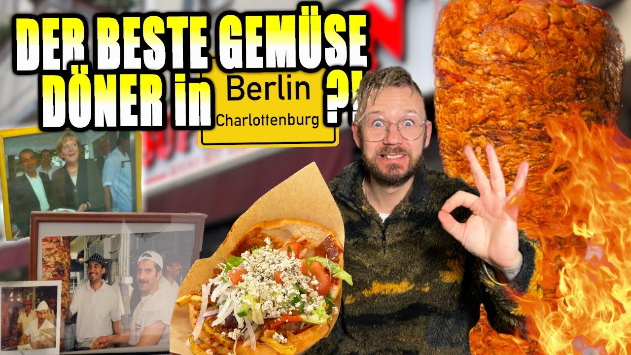 Der beste GEMÜSE DÖNER in BERLIN?! Superhahn in der Kantstraße!!