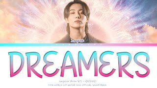 BTS Jungkook | Dreamers (color coded lyrics | eng) Resimi