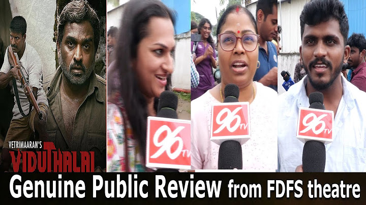Viduthalai Part 2 Public Review | Vetri Maaran | Vijay Sethupathi | Soori | Viduthalai 2 fdfs review