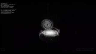 BarnesHut gravity 100k n body simulation orbital galaxies