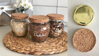 🌼 Kitchen canisters | Kitchen containers (DIY) 🌼