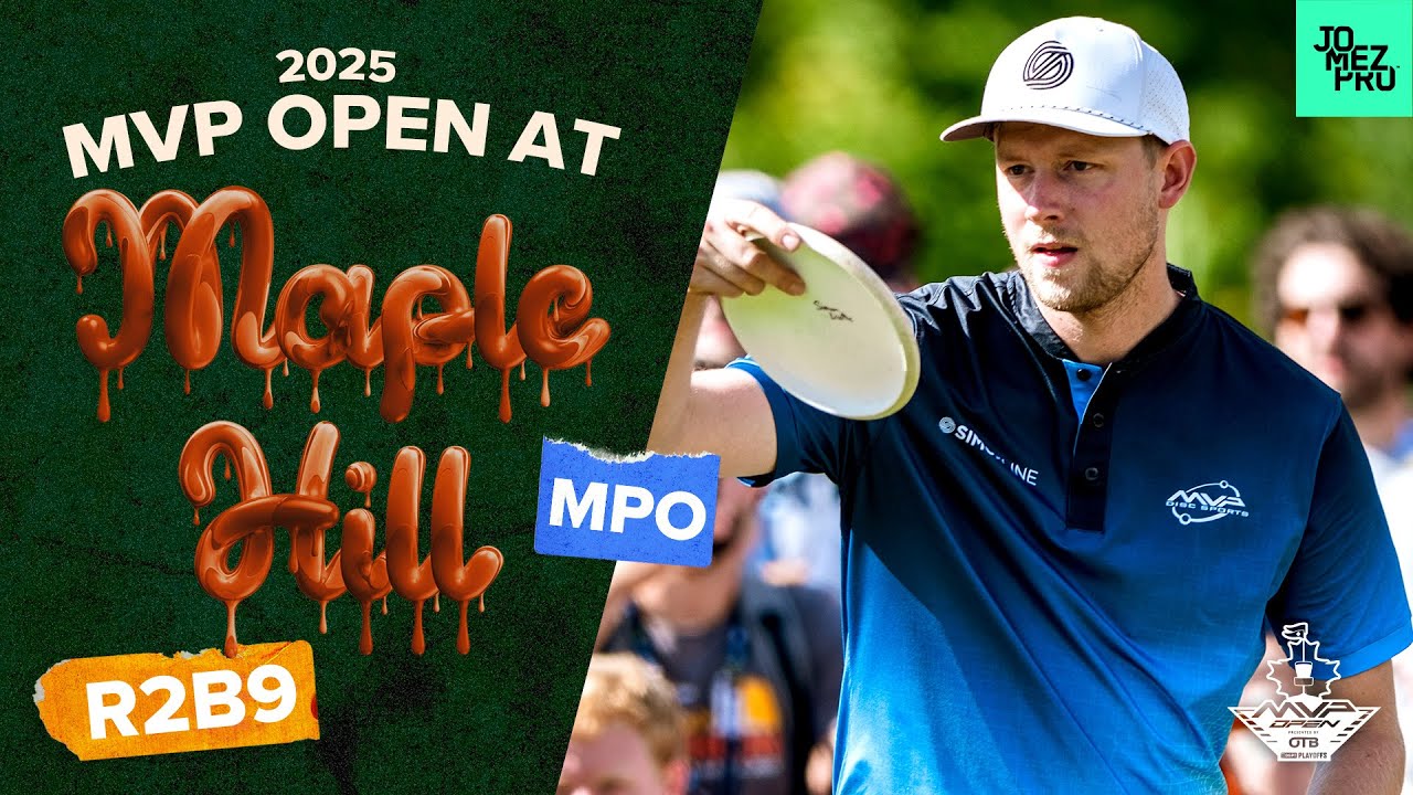2025 MVP Open | MPO R2B9 | Queen, Lizotte, Buhr, Redalen | Jomez Disc Golf