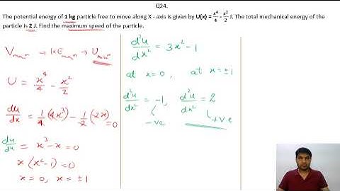 work, energy and power Q.24(top 100 Q. only)