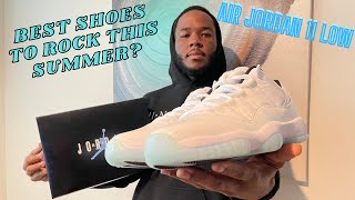 UNBOXING THE AIR JORDAN 11 LOW “LEGEND BLUE” | THESE MAY BE THE BEST SUMMER SHOES FOR 2021!