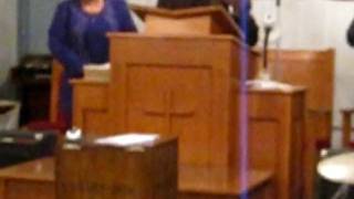 Overseer Jesse Henry @ Virginia Tucker Chapel A.O.H. Church of God