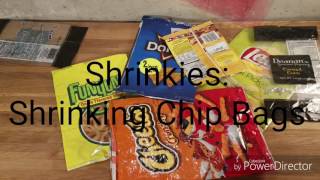 Shrinkies: Shrinking Chip Bags using a toaster oven.