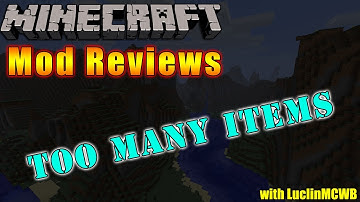 Minecraft Mod Reviews - Too Many Items by Marglyph