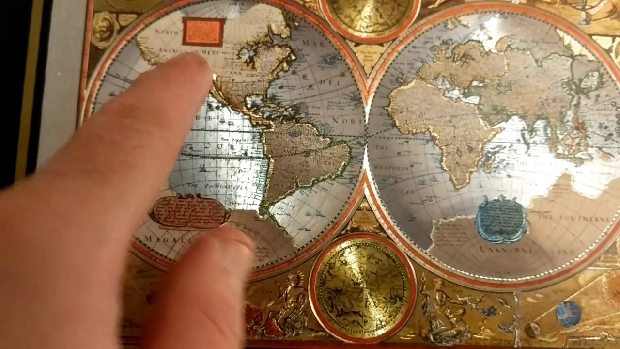 Strange Map Of A World Where Australia Doesn't Exist - YouTube