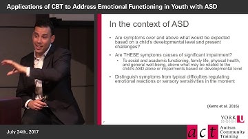 Understanding mental health problems and ASD - Session 1 Part 1 - Case Conceptualization