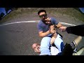 Bystander Saves Female Officer