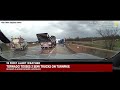Video released from Ohio Turnpike 3 semi-truck crash that was caused by storms