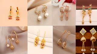 Latest Gold Earrings Design|| Light Weight Gold Earring Designs|| Earring Designs 2023