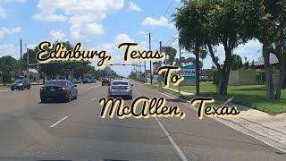 EDINBURG, Tx TO MCALLEN, Tx