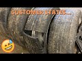 Customer States "I'm Taking The Tires Off MYSELF!"