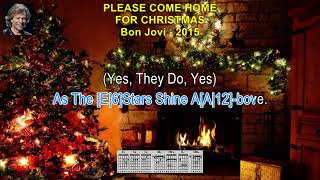 Please Come Home For Christmas - Bon Jovi (Lyrics)