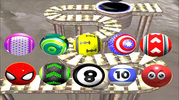 Going Balls VS Super Action Balls , Rollance , Ball Games Part 151 IOS Walkthrough