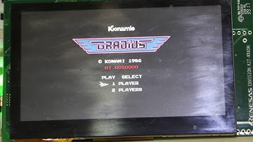 Renesas ENVISION KIT-RX65N NES Emulator GRADIUS