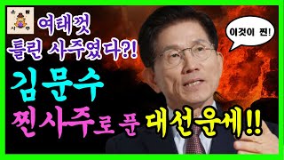 [풀버전] 여태껏 틀린 사주로 풀었다? 김문수 '찐사주'로 푼 대선 운세!