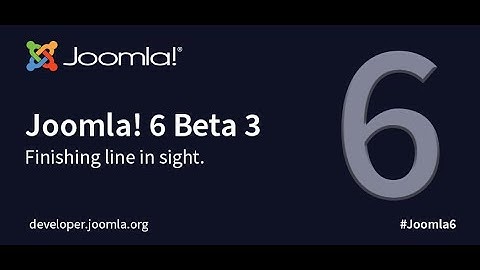 Joomla 6 beta 3 localhost installation, fresh install, and what is new to Joomla 6