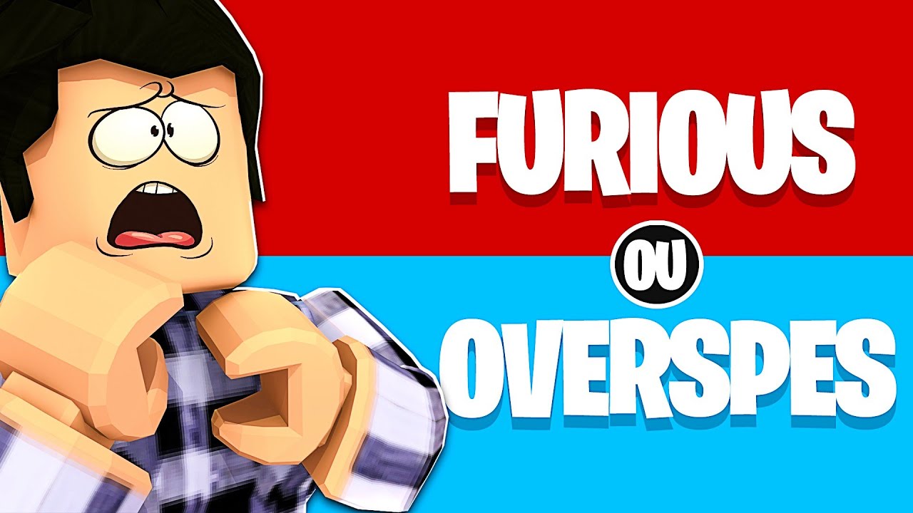TU PRFRES FURIOUS JUMPER OU OVERSPES   Would You Quiz