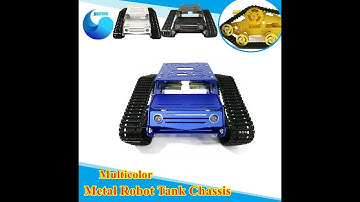 Y100 Robot Tank Car Chassis for Arduino Uno Raspberry Pie DIY Steam Eduaction Moving Platform