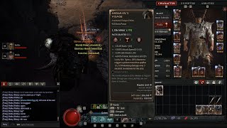 Andariel's Visage drop - Diablo IV