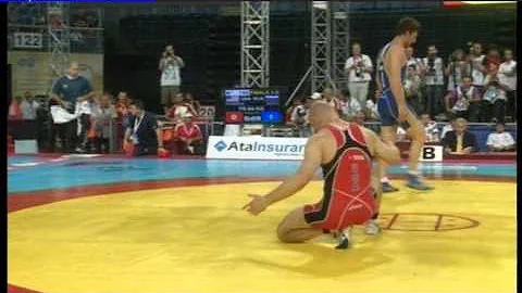 84kg - Albert Saritov (RUS) vs Cael norman Sanders...