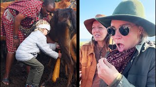 OUR KIDS DRANK RAW COW BLOOD IN AFRICA. WARNING : THIS WAS NOT ON OUR BUCKET LIST!