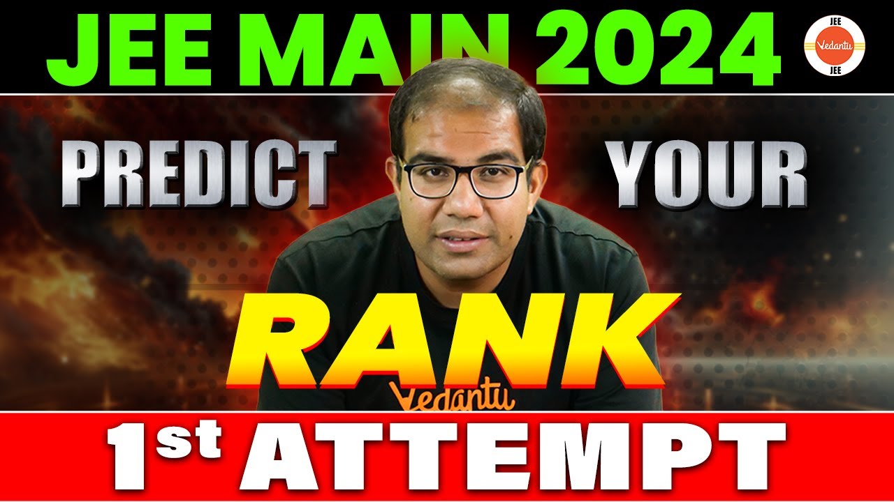 JEE 2024 Predict your Rank for January Attempt Vinay Shur Sir YouTube