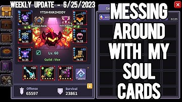 SOUL CARD ISSUE...  WHAT IS THE RIGHT COMBO? | WEEKLY UPDATE 6/25/2023 | MY HEROES: DUNGEON RAID