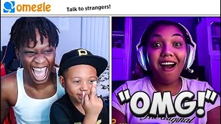 I Turned My Little Brother Into The Biggest Omegle Troll