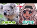 TURNING CUTE ANIMALS INTO PEOPLE 🐨