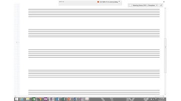 How to make and use OneNote templates