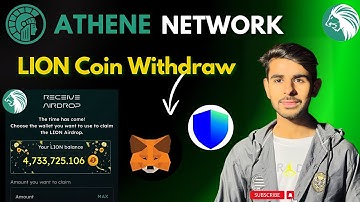 Lion Coin Withdrawal To Trust Wallet Meta Mask || Lion token Withdrawal || Lion Coin Athene Network