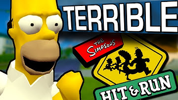 The WORST levels in The Simpsons Hit and Run