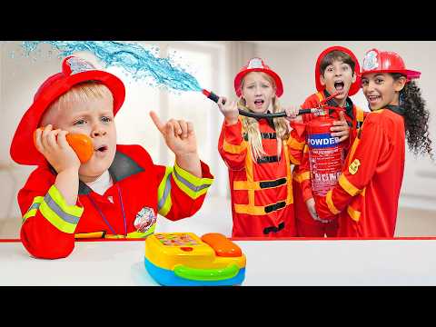 โรงเรียนนักดับเพลิงของโอลิเวอร์ – มาเล่นเป็นนักดับเพลิงกันดีกว่า! 🚒