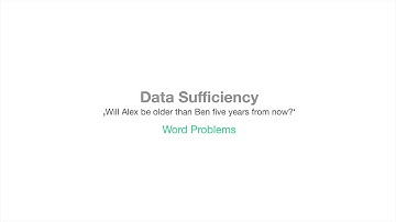 Data Sufficiency Task 3: Word Problems (Inequalities) | GMAT | Executive Assessment