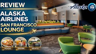 Alaska Airlines San Francisco Lounge review
