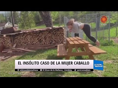 El insólito caso de la mujer caballo🐴