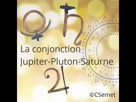 LA CONJONCTION JUPITER PLUTON SATURNE DE 2020 EN CAPRICORNE ♑