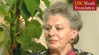 Holocaust Survivor Helen Colin Full Testimony | USC Shoah Foundation