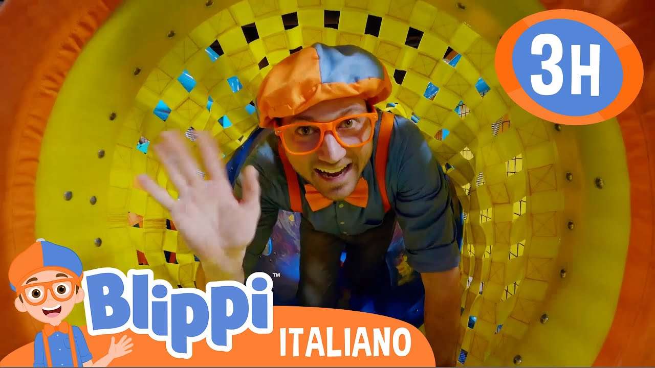 Blippi visita un parco giochi al coperto | Blippi in Italiano | Video educativi per bambini
