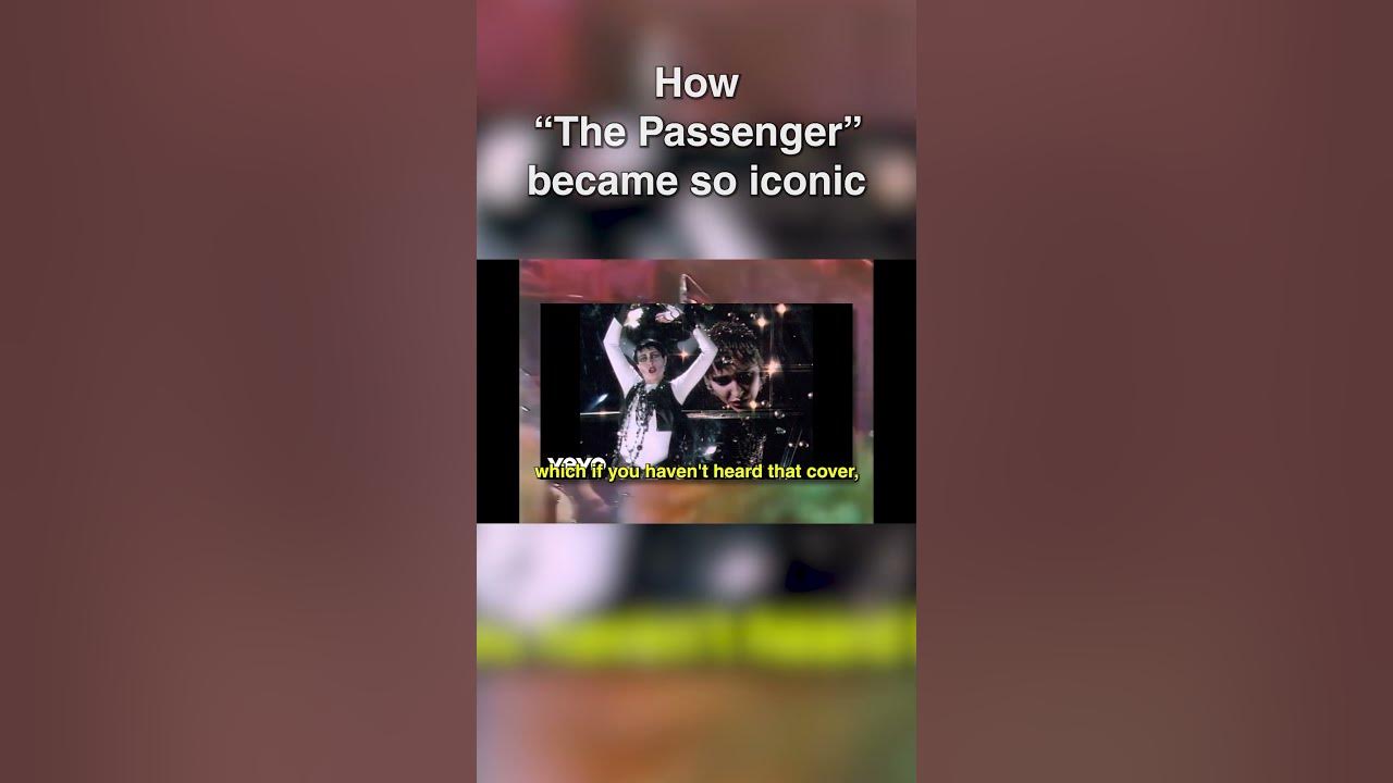 How "The Passenger" became so iconic #iggypop #thepassenger