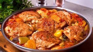 You've never eaten chicken thighs like this! Easy and quick recipe!