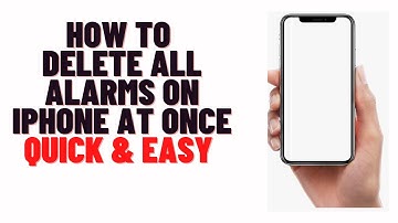 how to delete all alarms on iphone at once,How to Delete All Alarms From the Clock App on an iPhone